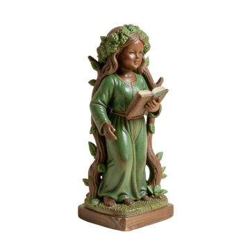 Bookworm Girl Garden Reader Statue