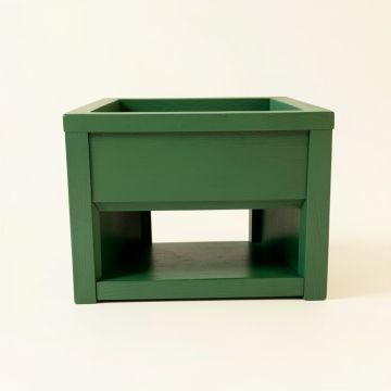 Laurel Brook Empty Raised Planter - Green (synthetic illustration; no displayed measurements)