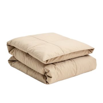 City Scene Demi Beige Duvet Cover Set , Twin