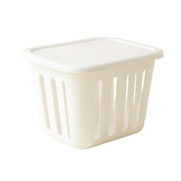 Fern Canyon Laundry Hamper - White