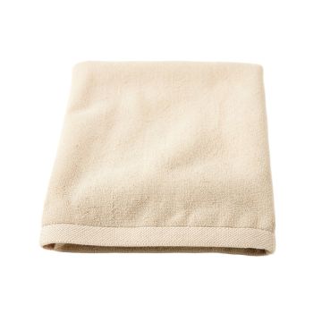 Olive Crest Bath Towel - Beige