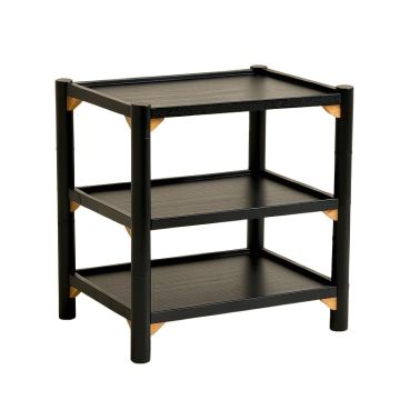 Olive Branch Empty Countertop Canister Rack - Black