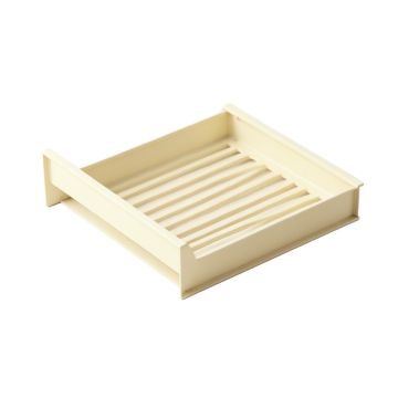 Heath Falls Empty Under-Desk Cable Tray - Cream