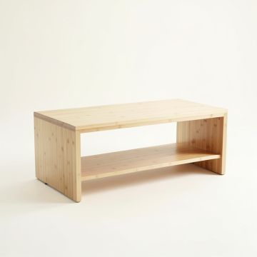 Alder Crossing Coffee Table - Ivory (synthetic illustration; no displayed measurements)