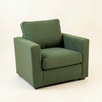 Briar Canyon Upholstered Armchair - Green (synthetic illustration; no displayed measurements)