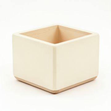 Glen Bridge Empty Raised Planter - Cream (synthetic illustration; no displayed measurements)
