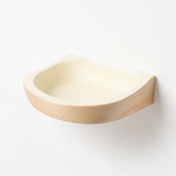 Cliff Dale Wall-Mounted Cat Perch - Cream (synthetic illustration; no displayed measurements)