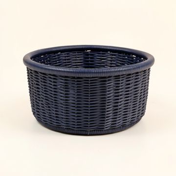 Elm Branch Empty Storage Basket - Navy (synthetic illustration; no displayed measurements)