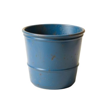 Weather Worn Bicycle Basket Metal Wall Planter