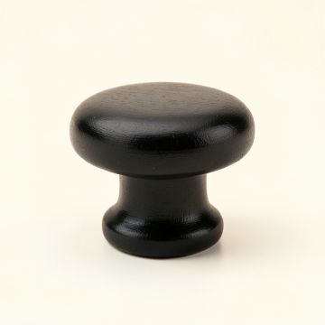 Reed Bridge Cabinet Knob Without Packaging - Black (synthetic illustration; no displayed measurements)