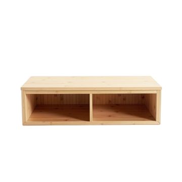 Brook Crossing Shoe Storage Bench - Beige