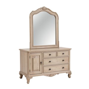 Lesley Country Beveled Dresser Mirror