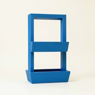 Laurel Canyon Empty Vertical Garden Frame - Blue (synthetic illustration; no displayed measurements)