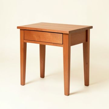 Hazel Crossing Side Table - Terracotta (synthetic illustration; no displayed measurements)