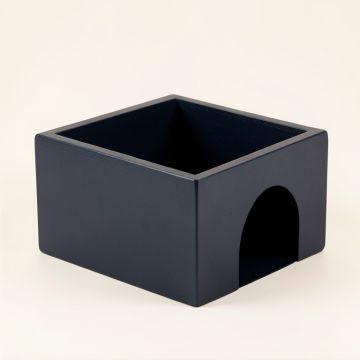 Brook Bridge Empty Furniture-Style Litter Enclosure - Navy (synthetic illustration; no displayed measurements)