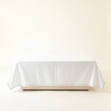 Juniper Dell Flat Bed Sheet - White (synthetic illustration; no displayed measurements)