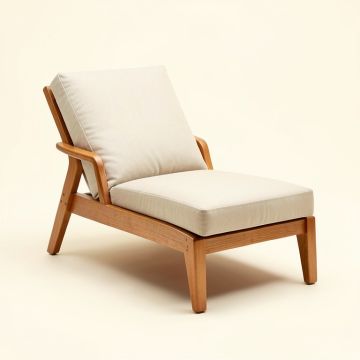Lucie Chaise Lounge (synthetic illustration; no displayed measurements)