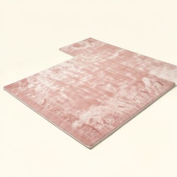 Amena Flokati Blush Pink Area Rug (synthetic illustration; no displayed measurements)