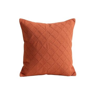 River Crest Filled Accent Pillow - Terracotta