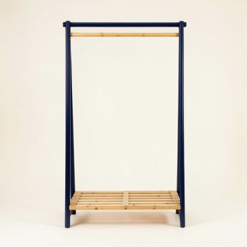 Willow Brook Empty Garment Rack - Navy (synthetic illustration; no displayed measurements)
