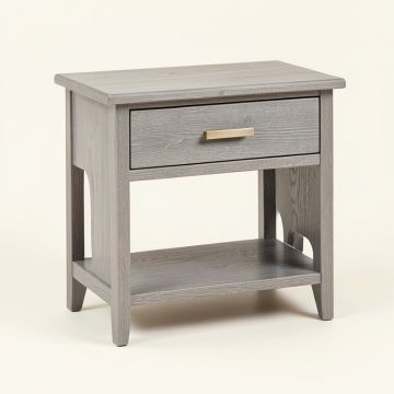 Holly Brook Nightstand - Gray (synthetic illustration; no displayed measurements)