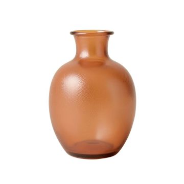 Slate Crest Empty Decorative Vase - Terracotta