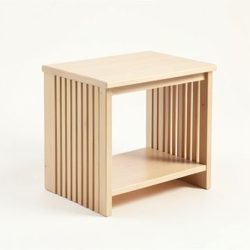Juniper Bend Small Writing Desk - Beige (synthetic illustration; no displayed measurements)