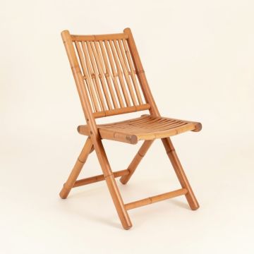 Flint Bend Folding Outdoor Chair - Terracotta (synthetic illustration; no displayed measurements)