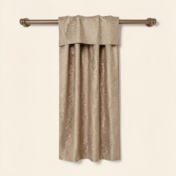 Madrena Damask Rod Pocket Curtains/Drapes (synthetic illustration; no displayed measurements)