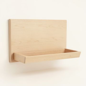 Olive Bend Empty Wall-Mounted Tool Organizer Panel - Beige (synthetic illustration; no displayed measurements)