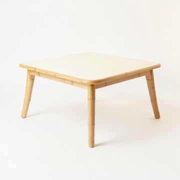 Maple Edge Coffee Table - Cream (synthetic illustration; no displayed measurements)
