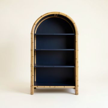Glen Dale Freestanding Bookcase - Navy (synthetic illustration; no displayed measurements)