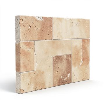 Bernini 2 '' X 4 '' Porcelain Brick Joint Mosaic Wall & Floor Tile (synthetic illustration; no displayed measurements)