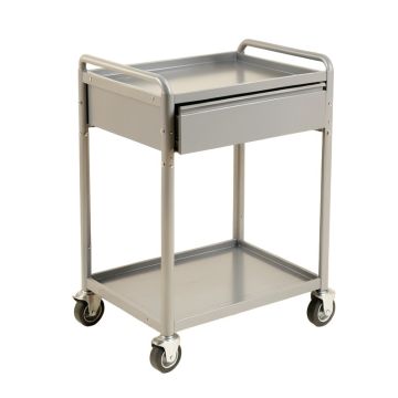 Alder Dale Empty Rolling Workshop Cart - Gray