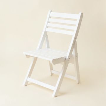 Ash Arc Folding Outdoor Chair (synthetic illustration; no displayed measurements)