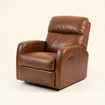 30.7 '' Wide Faux Leather Power Glider Standard Recliner (synthetic illustration; no displayed measurements)