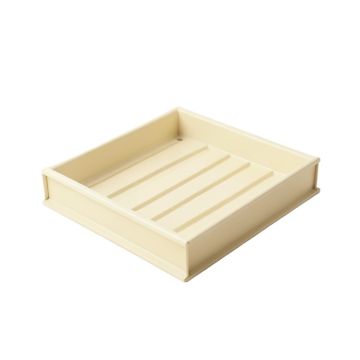 Spruce Bluff Empty Under-Desk Cable Tray - Cream