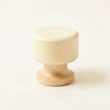 Holly Arc Cabinet Knob Without Packaging - Cream (synthetic illustration; no displayed measurements)