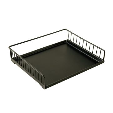 Ridge Dale Empty Under-Desk Cable Tray - Black