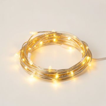25 '' Led 60 - Bulb Fairy String Light (synthetic illustration; no displayed measurements)