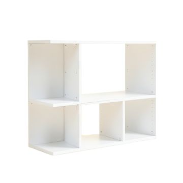 Linden Dale Desktop Shelving Unit - White