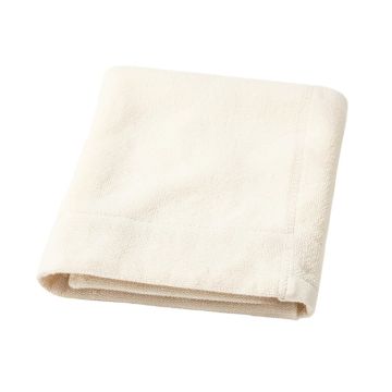 Olive Branch Bath Towel - Cream