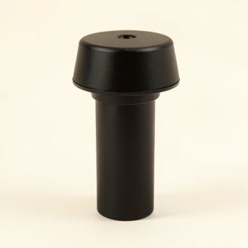 Kingsbridge Black Solar Powered Integrated Led 4 In . X 4 In . Fence Post Cap Light (synthetic illustration; no displayed measurements)