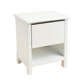 Etahsaam 1 - Drawer Nightstand In White