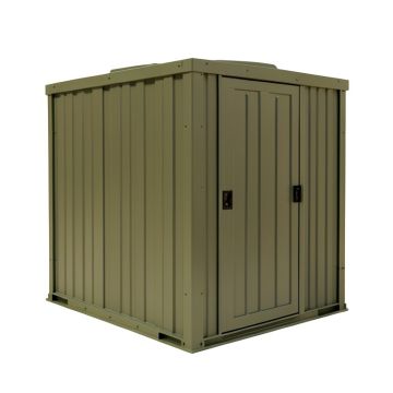 Outdoor 7 Ft. W X 4 Ft. D Plastic Storage Shed