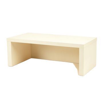 Laurel Canyon Desktop Monitor Riser - Ivory
