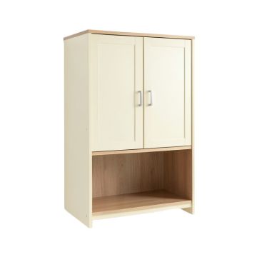 Holly Bend Wall-Mounted Laundry Cabinet - Cream