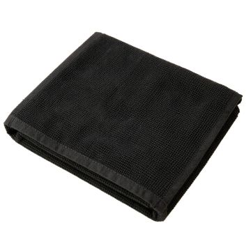 Olive Brook Bath Towel - Black