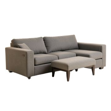 Sylvette 78.5 '' Wide Reversible Sofa & Chaise With Ottoman