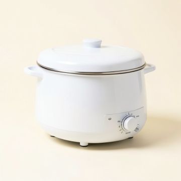 Zing 4 Qt . Oval Slow Cooker (synthetic illustration; no displayed measurements)